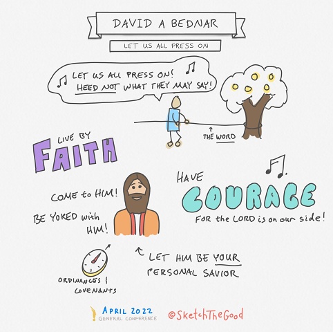 4. David A Bednar - Let Us All Press On